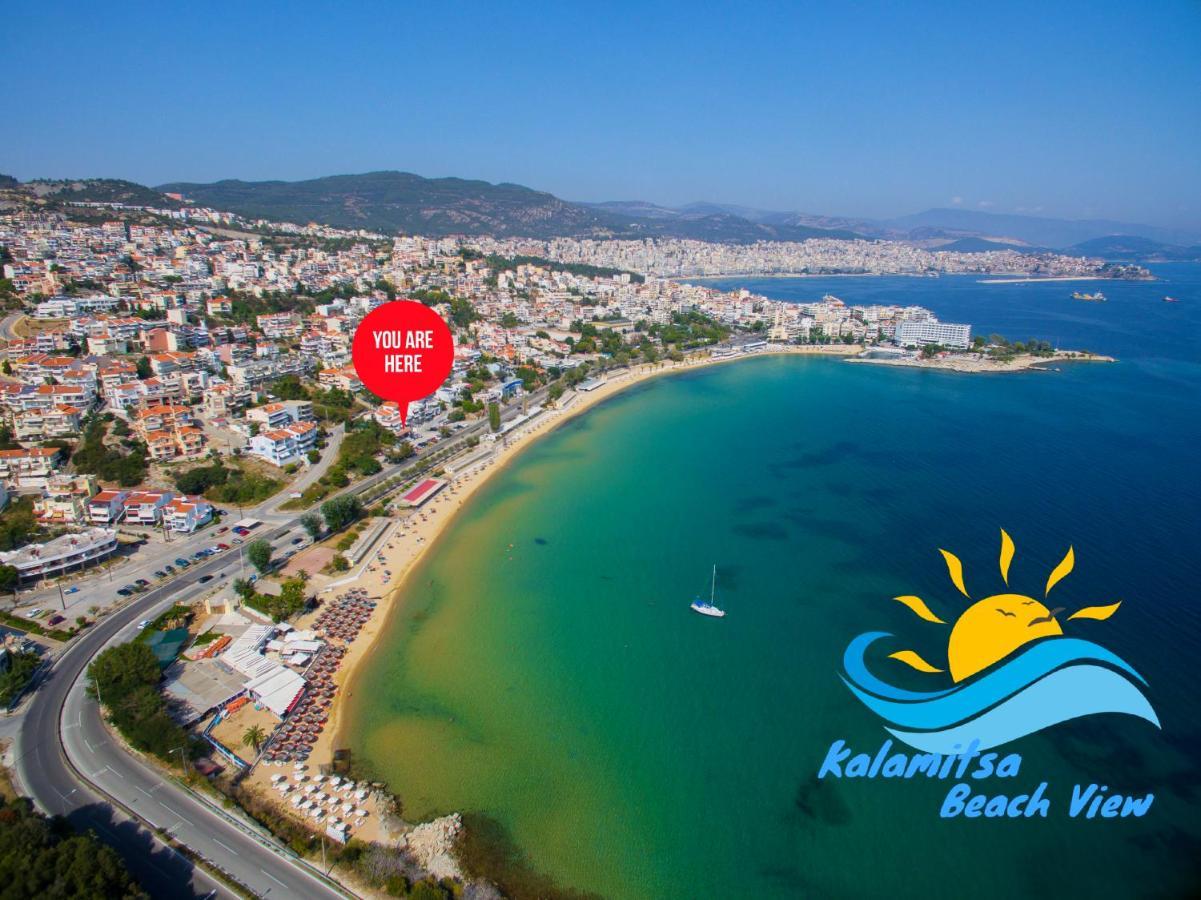 Kalamitsa Beach View Kawala Zewnętrze zdjęcie