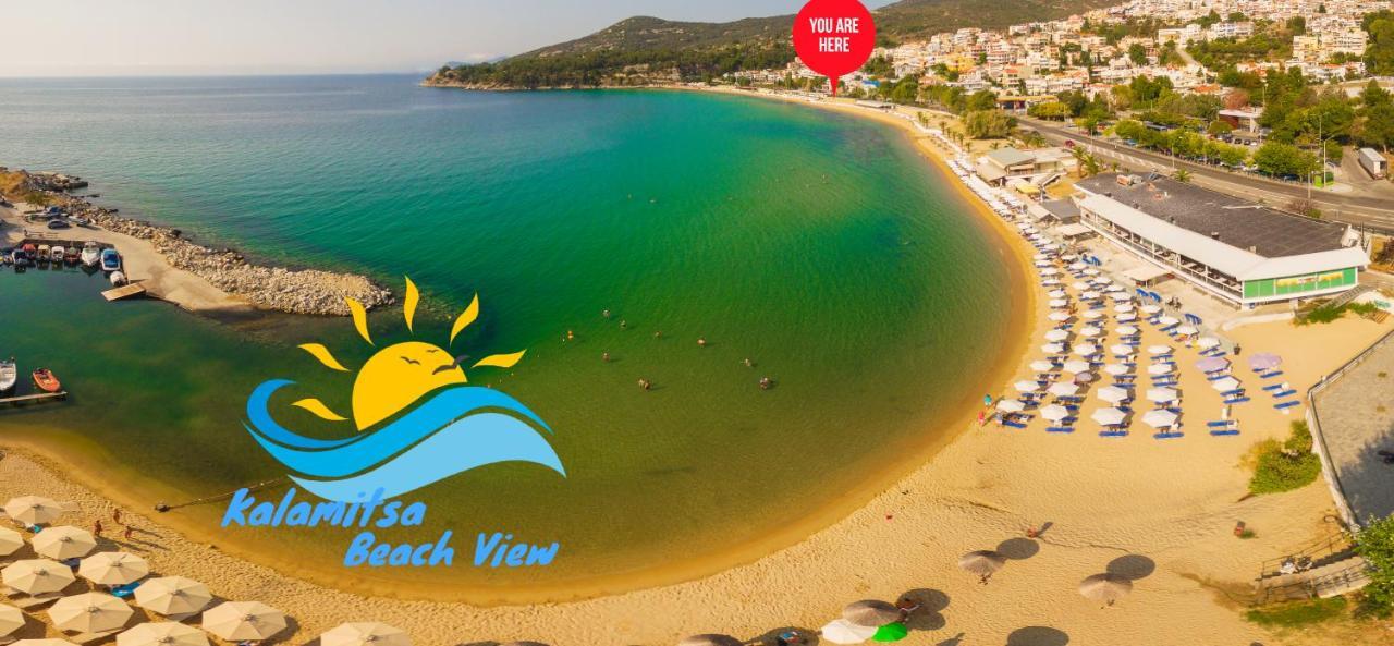 Kalamitsa Beach View Kawala Zewnętrze zdjęcie